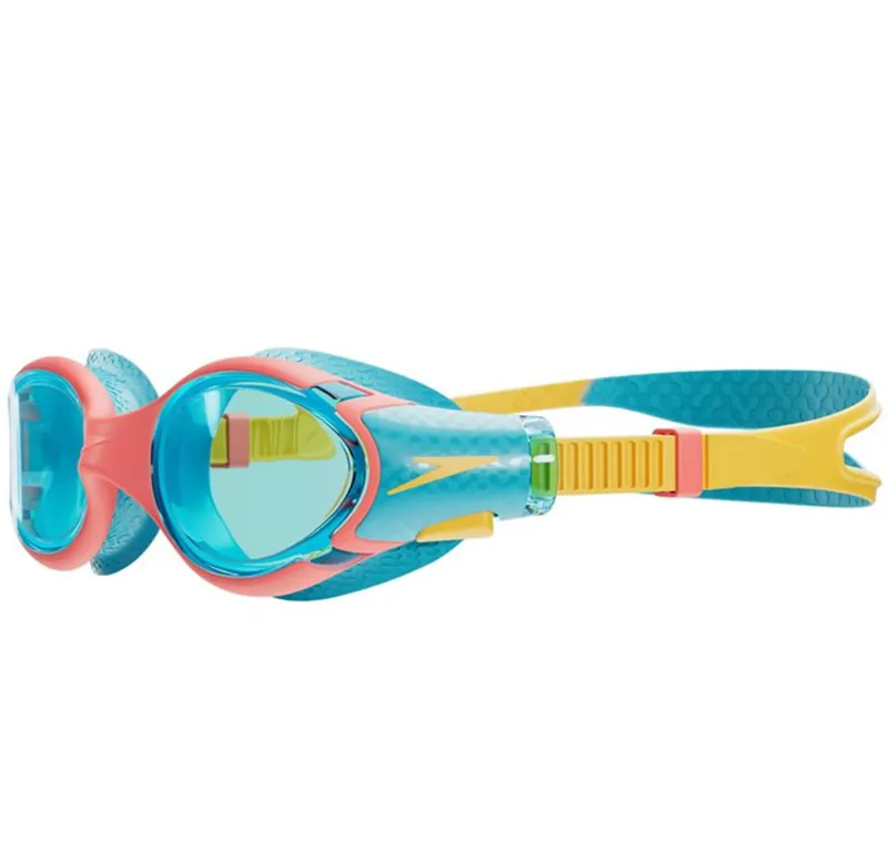 Speedo Biofuse 2.0 Junior Goggles Bolt/Mango/Coral/Blue-1